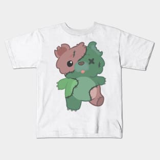 Zombie teddy bear Kids T-Shirt